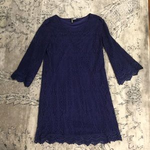 H&M purple lace/crochet top